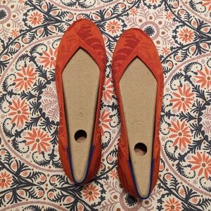 NEW Rothy’s The Flat Clay Floral Size 11.5